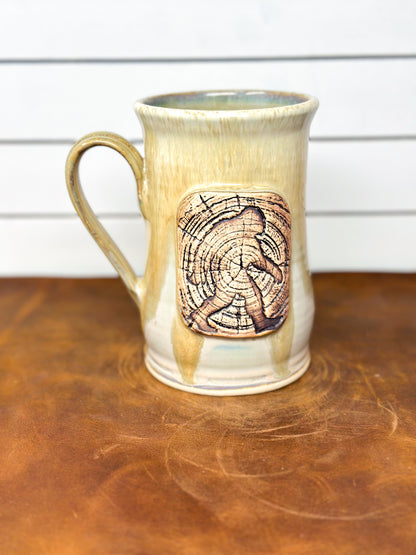 Bigfoot Tree Ring Mug – Wheat & Amber