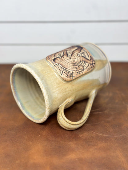 Bigfoot Tree Ring Mug – Wheat & Amber