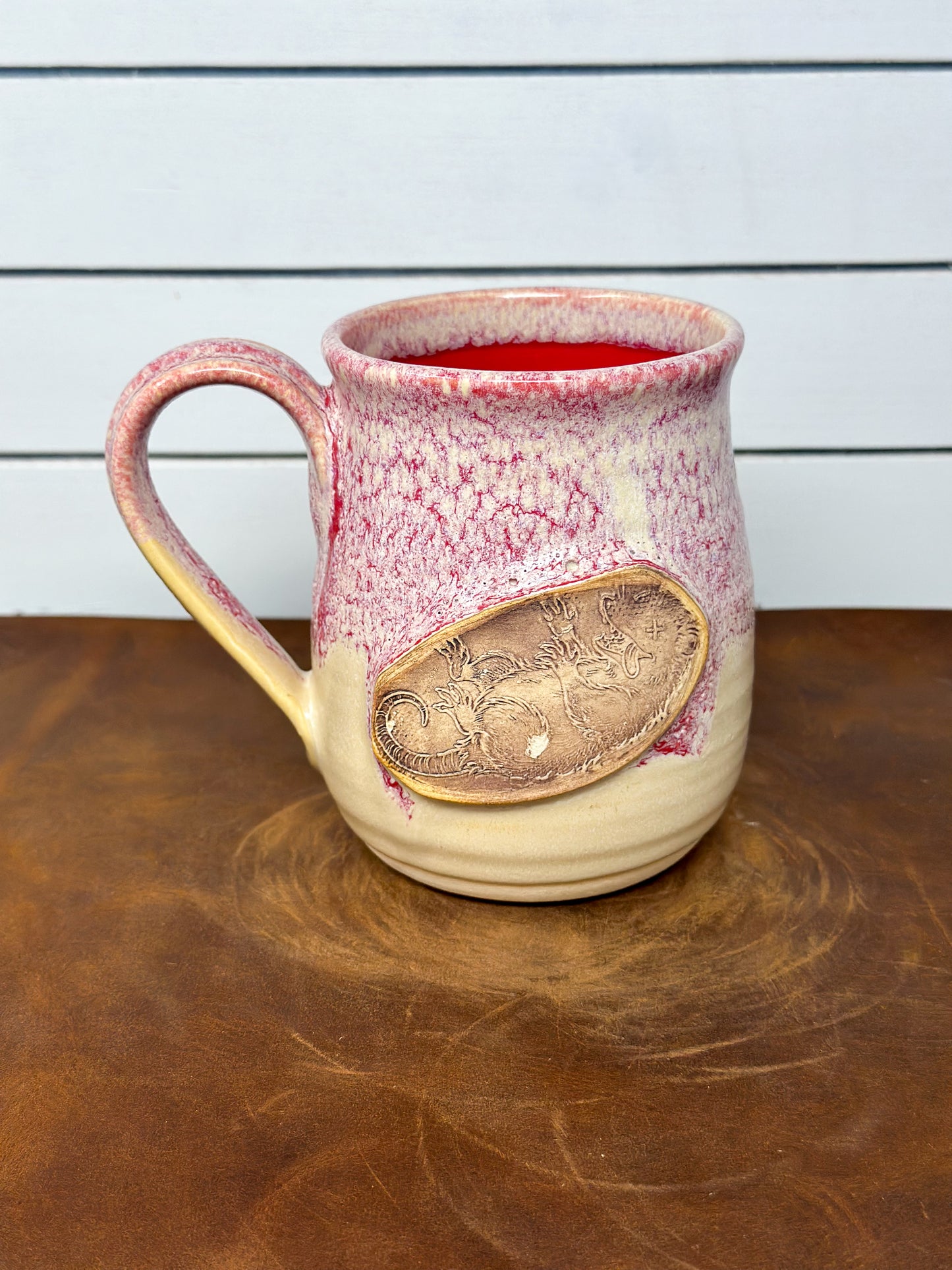 Strawberry Shortcake Possum Medallion Mug