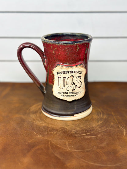 Bigfoot Research Department Lava Mug