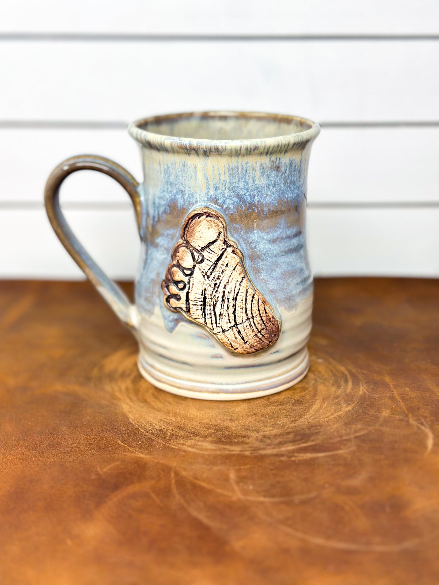 Bigfoot Footprint Medallion Mug
