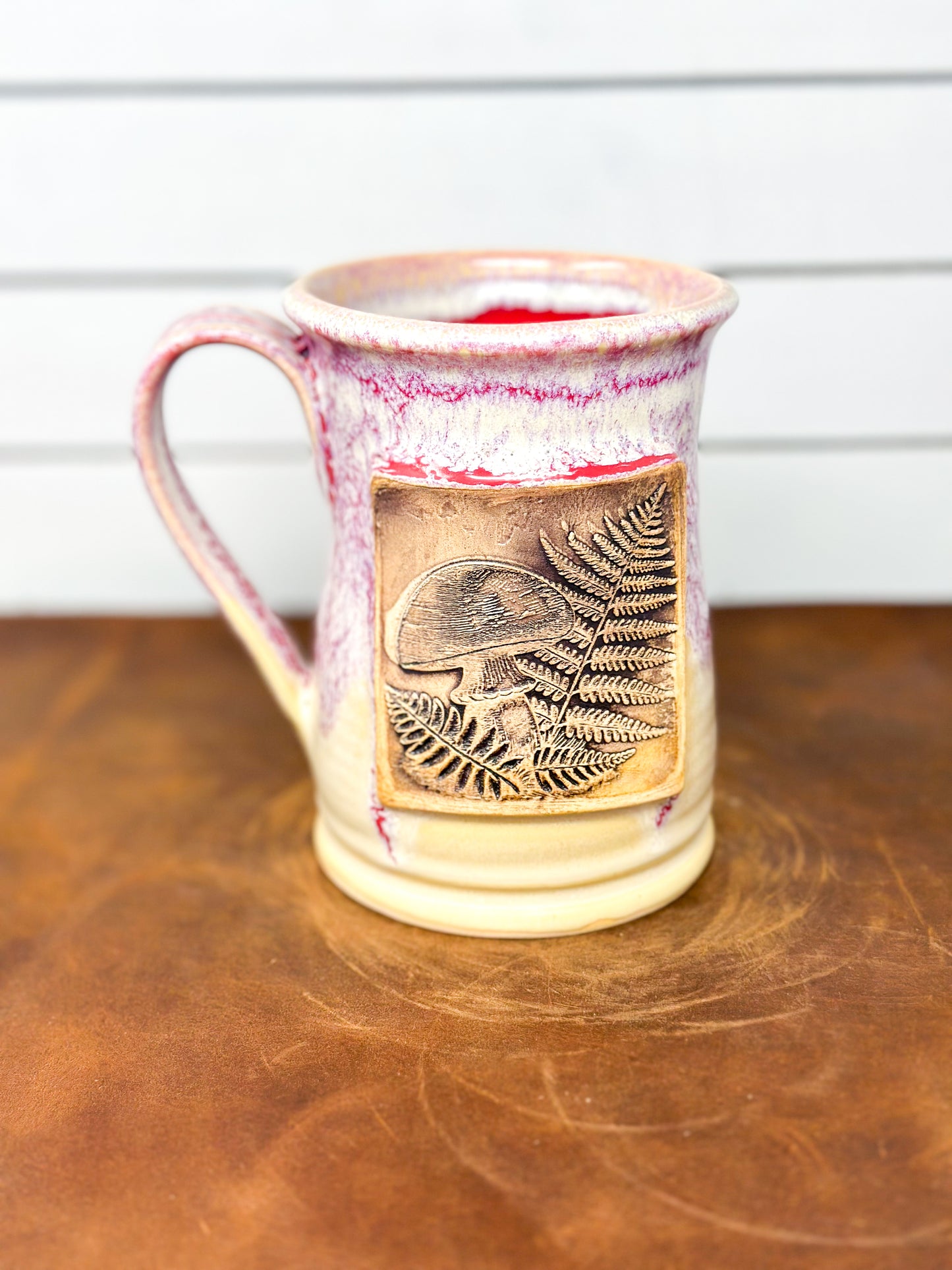 Mushroom & Fern Medallion Mug