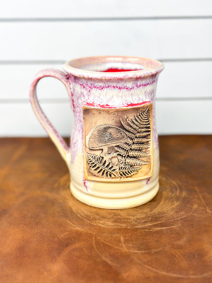 Mushroom & Fern Medallion Mug