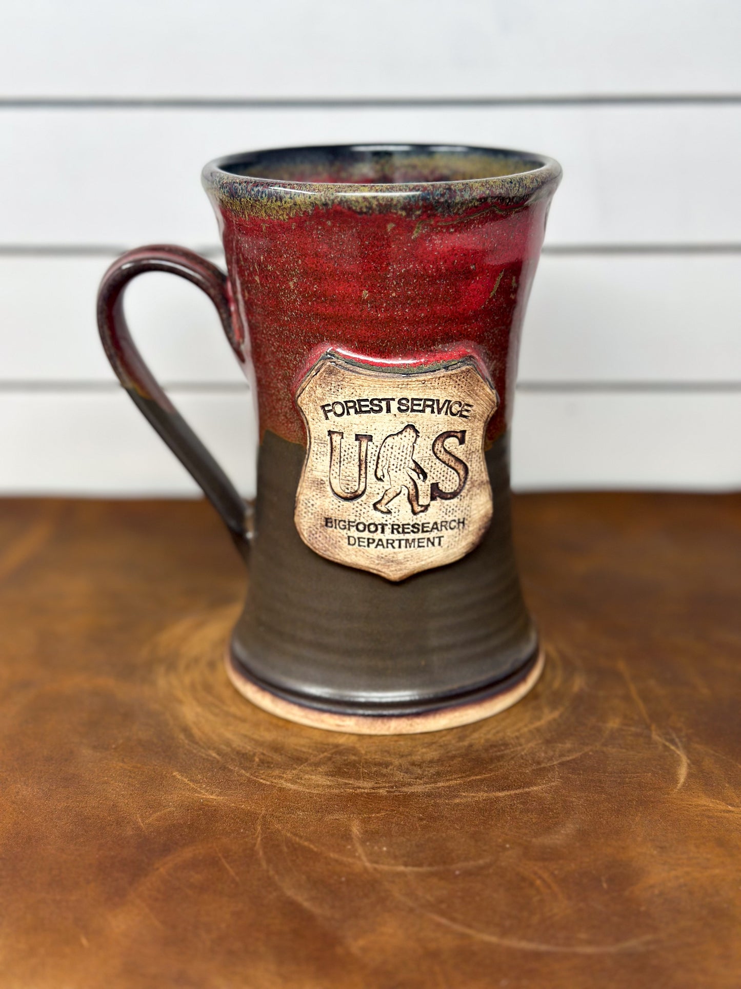 Bigfoot Research Department Lava Medallion Mug