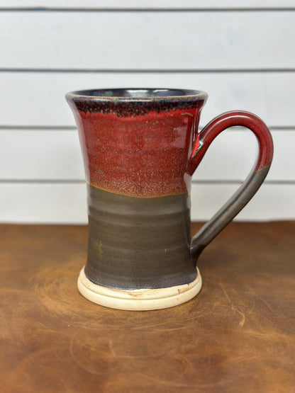 Bear Paw Medallion Mug - Lava Glaze