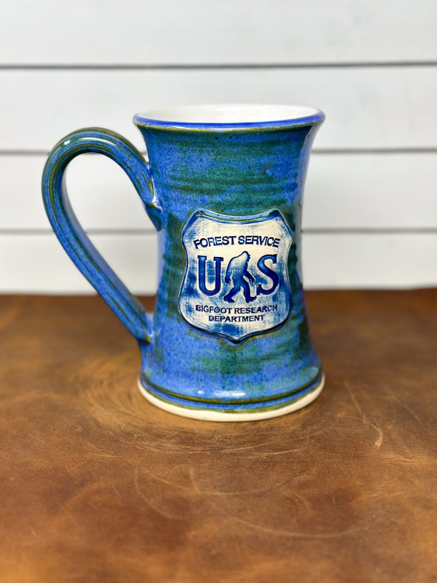 Bigfoot Research Department Medallion Mug