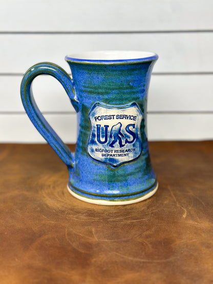 Bigfoot Research Department Medallion Mug