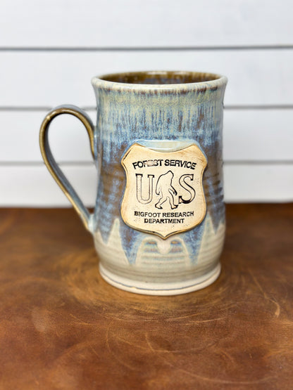 Bigfoot Research Department Medallion Mug