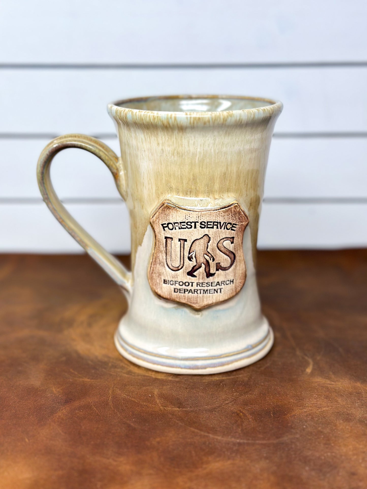 Bigfoot Research Department Medallion Mug