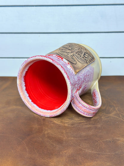 Strawberry Shortcake Mushroom Medallion Mug