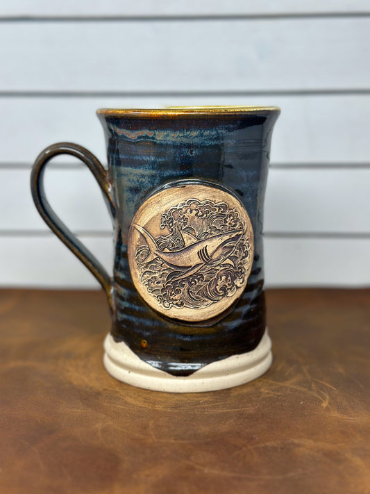 Shark Medallion Mug