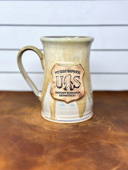 Bigfoot Research Department Medallion Mug