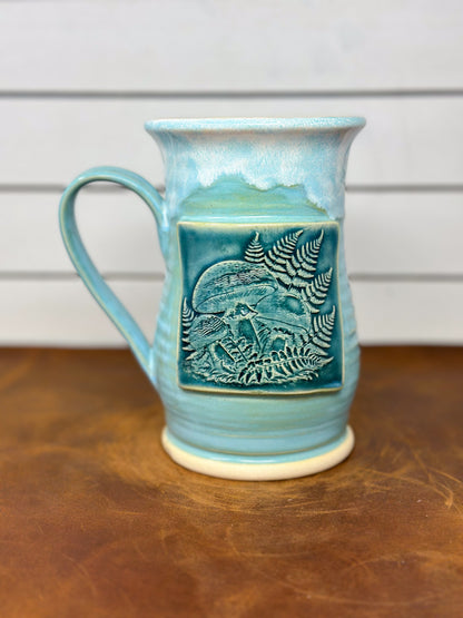 Mushroom and Fern Medallion Mug