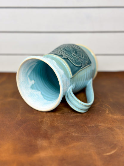 Mushroom and Fern Medallion Mug
