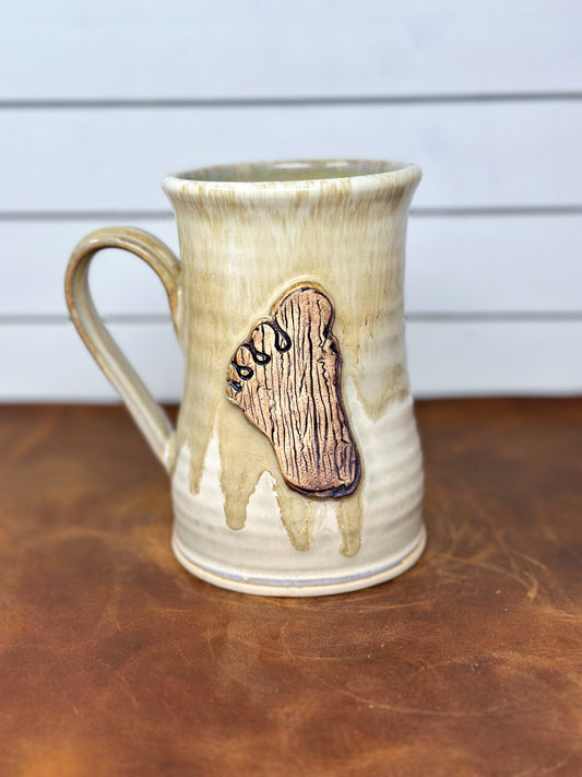 Bigfoot Footprint Medallion Mug