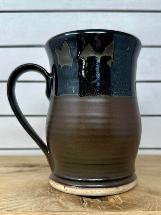 Ceramic Mug in Oil Spot