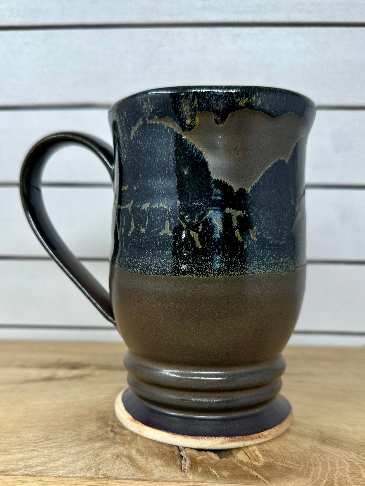 Ceramic Mug in Oil Spot