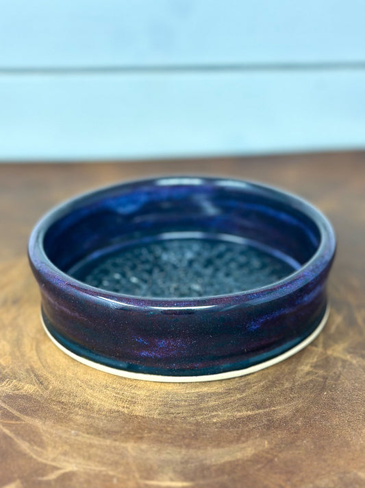 Deep Purple Ceramic Garlic Grater