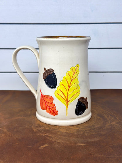 Fall Leaves and Acorns Mug