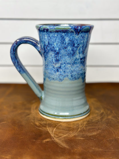 Tall Flared Red Sea Stoneware Mug