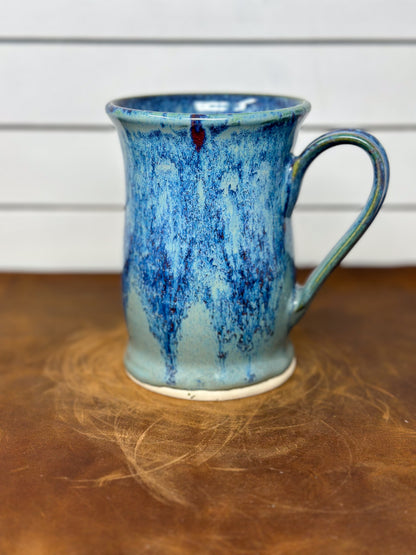 Red Sea Drip Stoneware Mug
