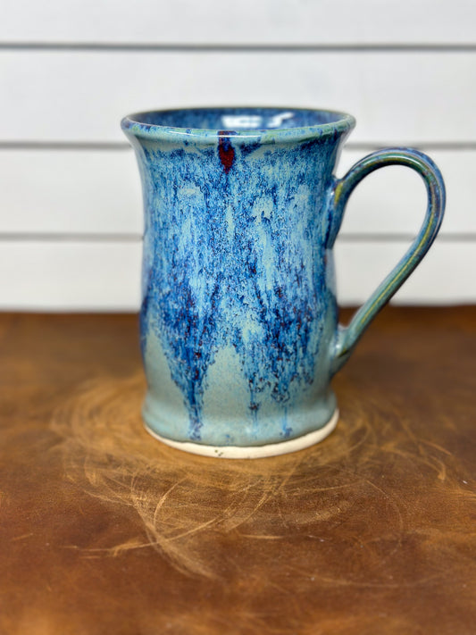 Red Sea Drip Stoneware Mug