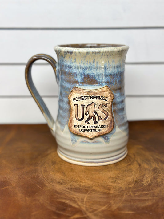 Bigfoot Research Department Medallion Mug