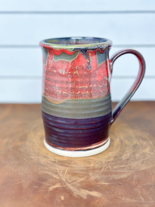 Bigfoot Lava Glaze Medallion Mug