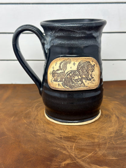 Dumpster Fire Response Team Medallion Mug