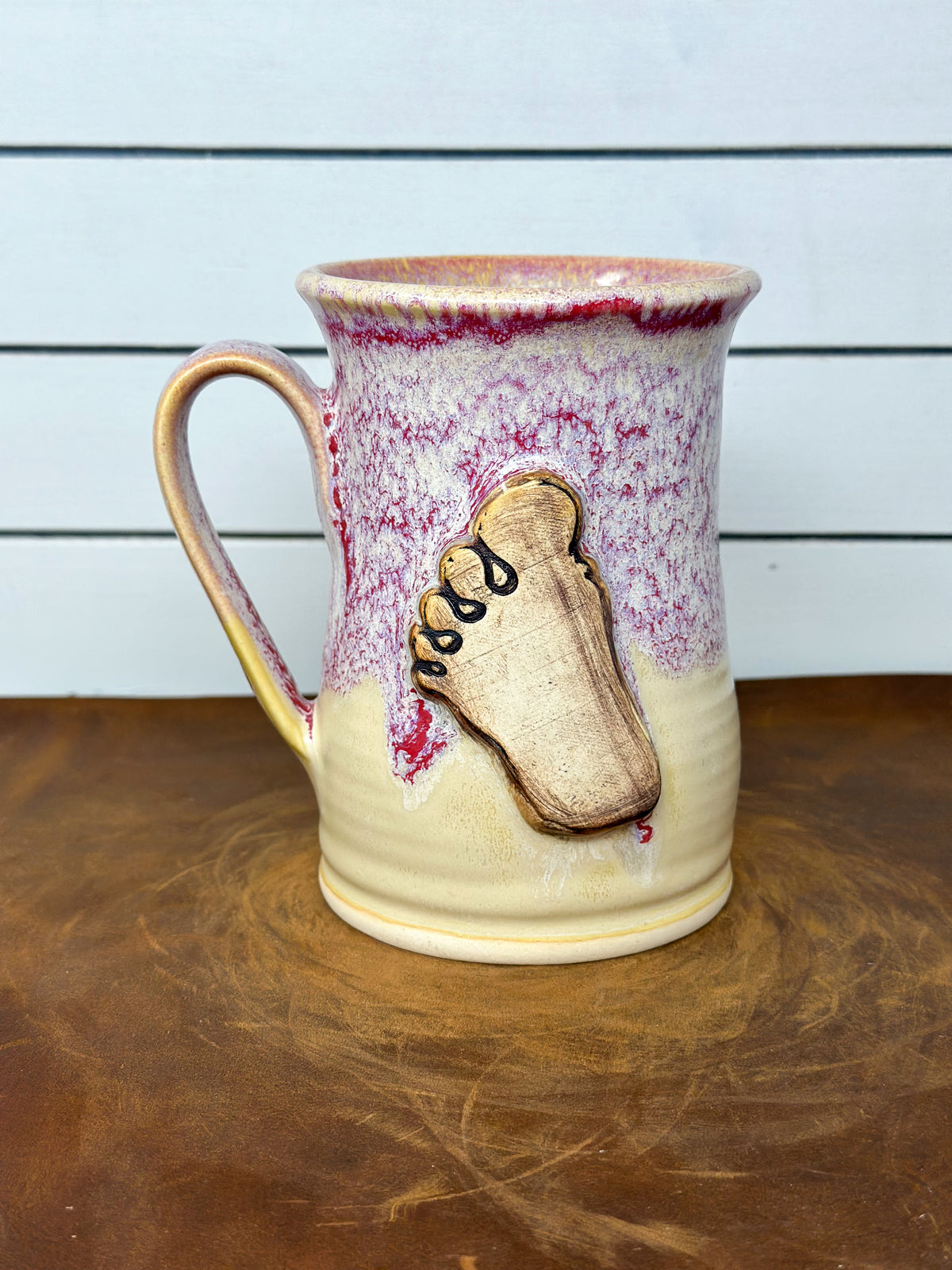 Bigfoot Footprint Medallion Mug
