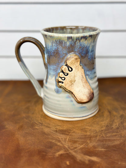 Bigfoot Foot Medallion Mug