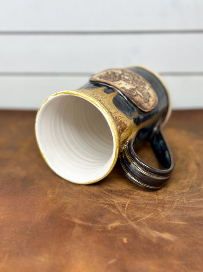 Dumpster Fire Response Team Squad Medallion Mug