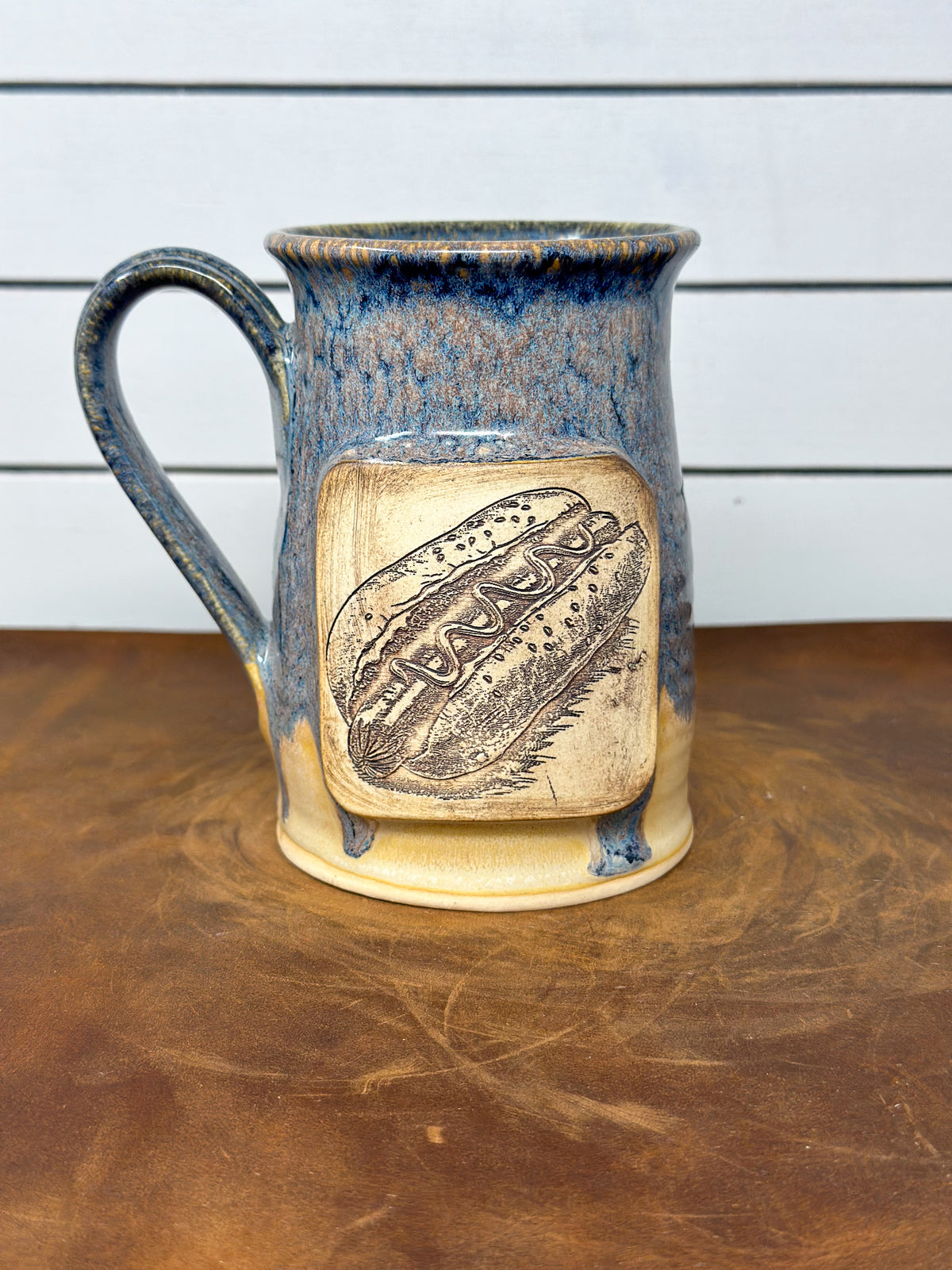 Hot Dog Medallion Mug
