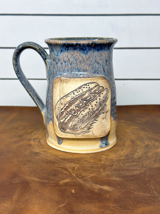 Hot Dog Medallion Mug