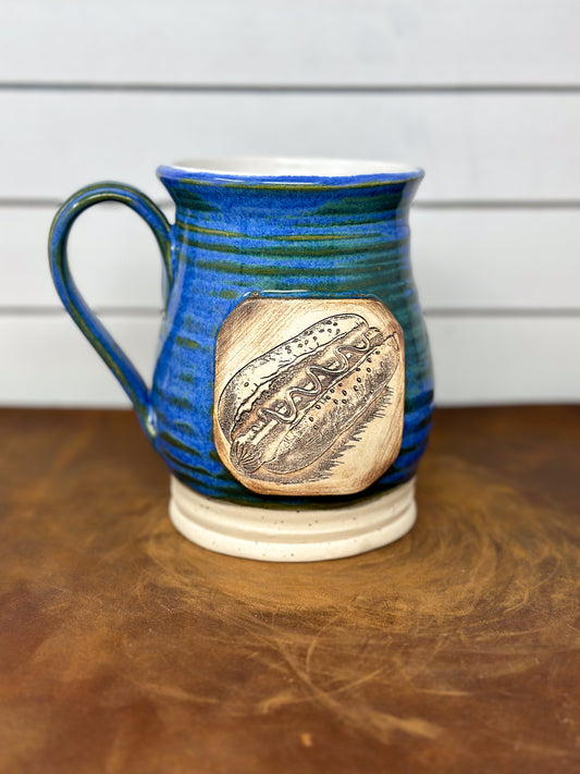 Hot Dog Medallion Mug