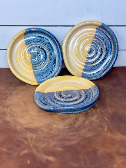 Blue Surf Spoon Rest