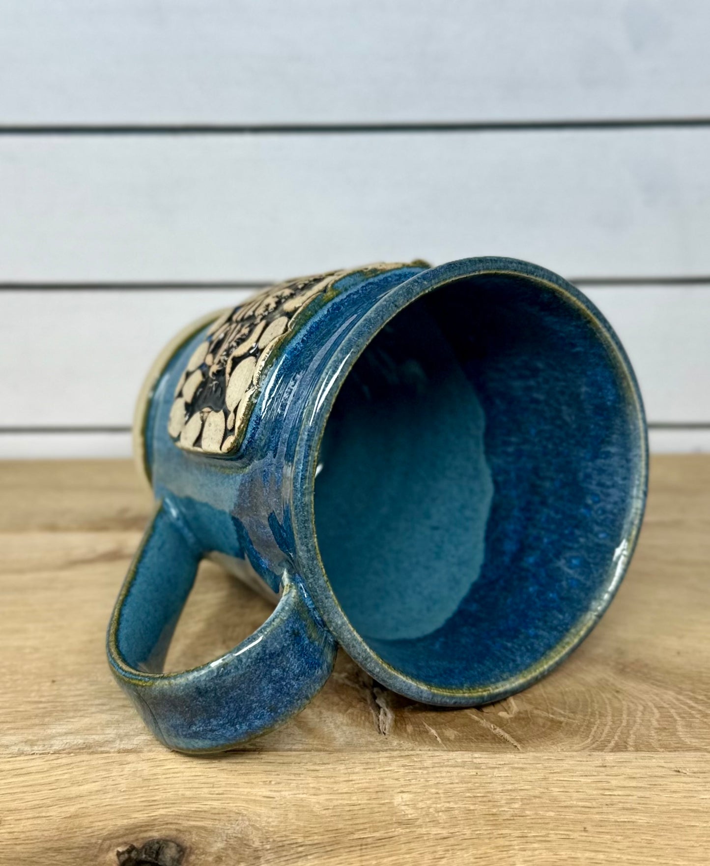 Ceramic Mug with Bass / Rock Logo - Red Sea