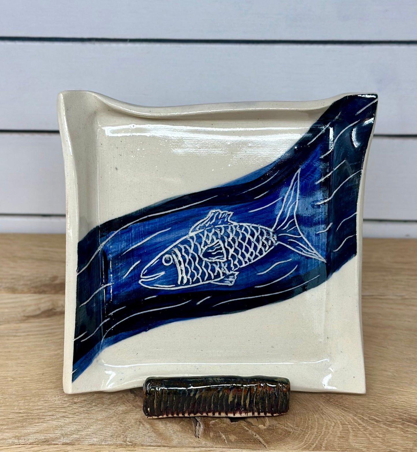 Ceramic Fish Catch-All Tray