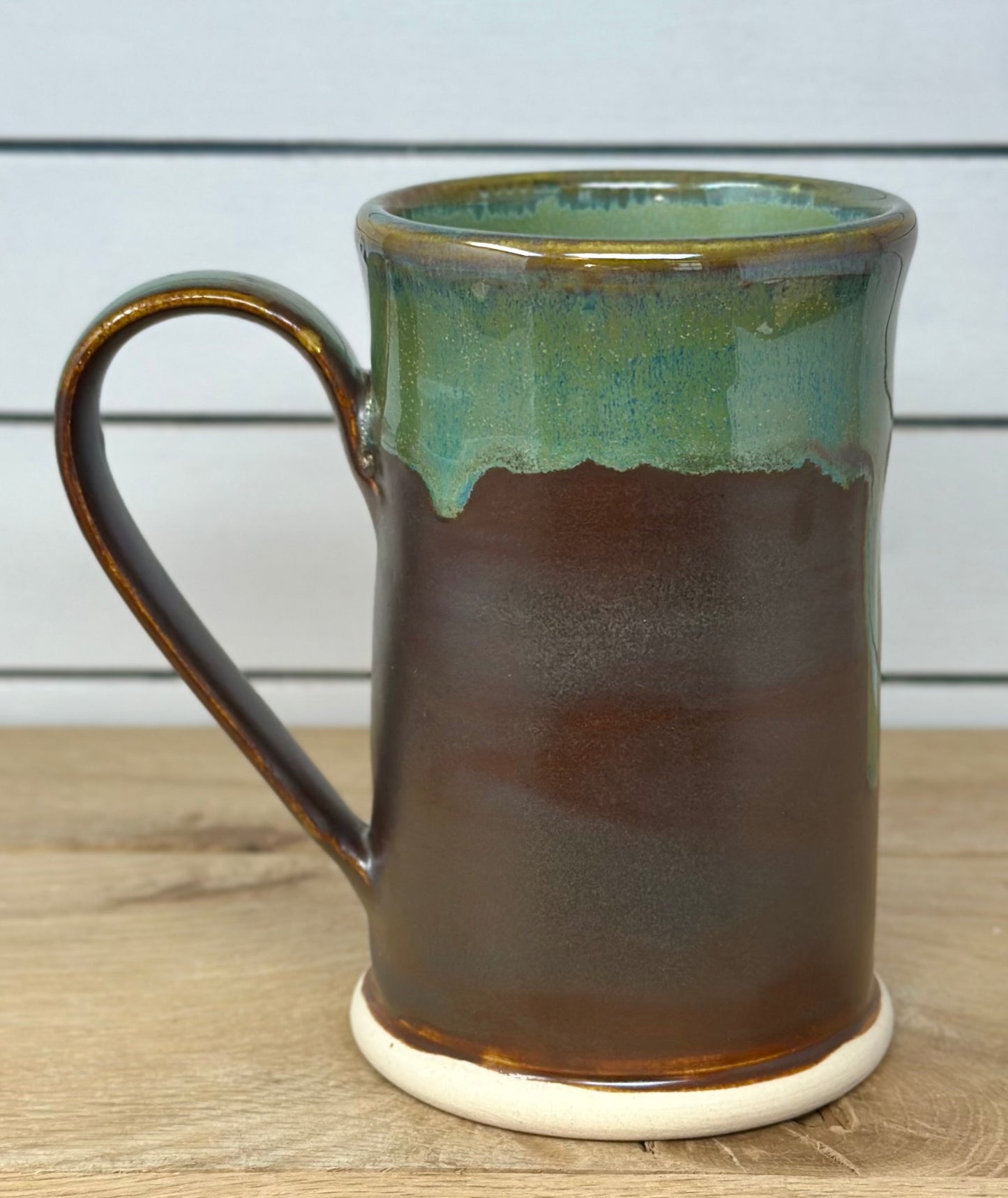 Ceramic Mug in Matcha Walnut