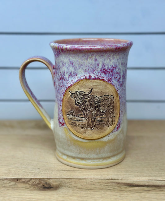 Highland Cow Logo Mug