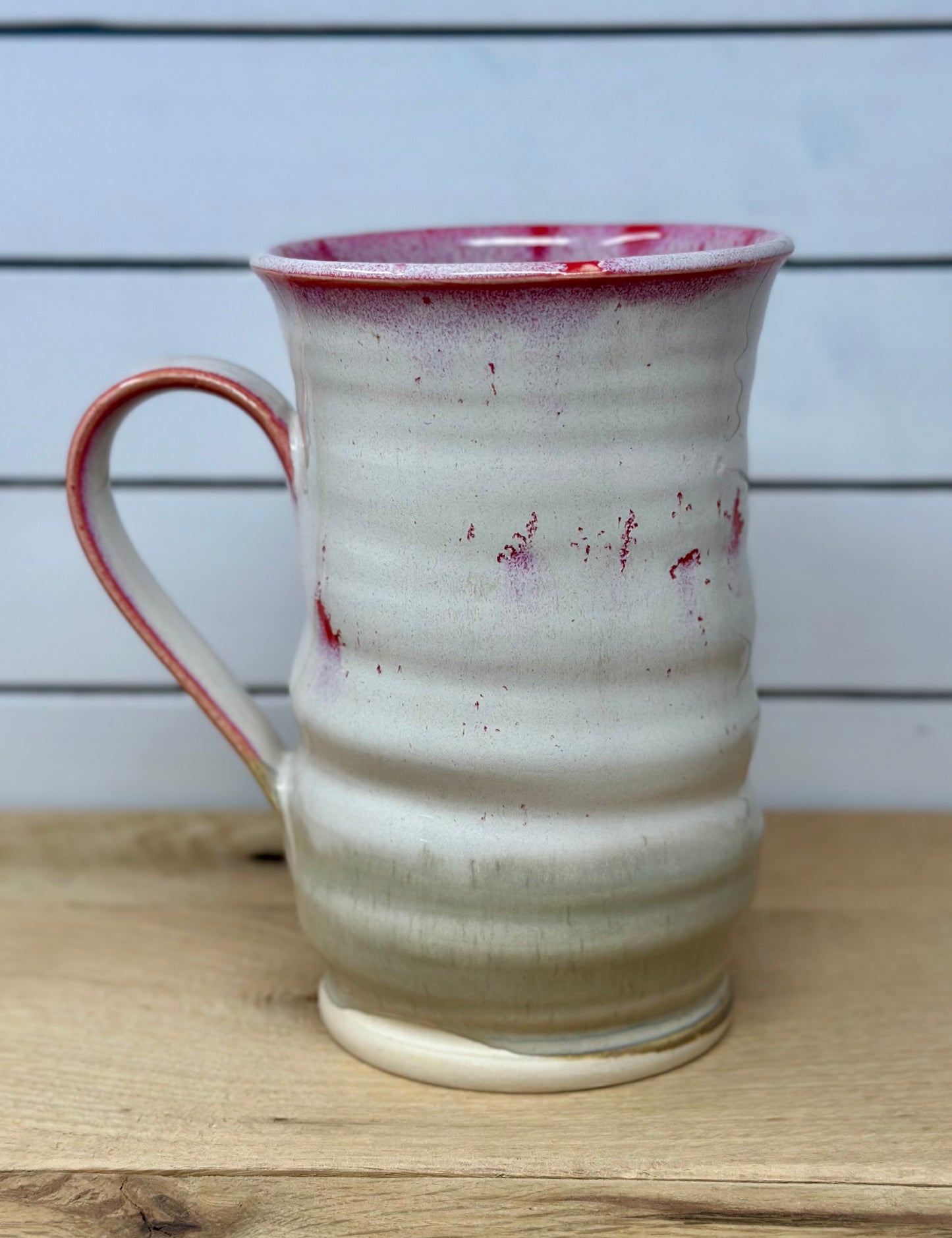 Ceramic Mug in Red Sky