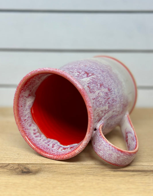 Ceramic Mug in Red Sky