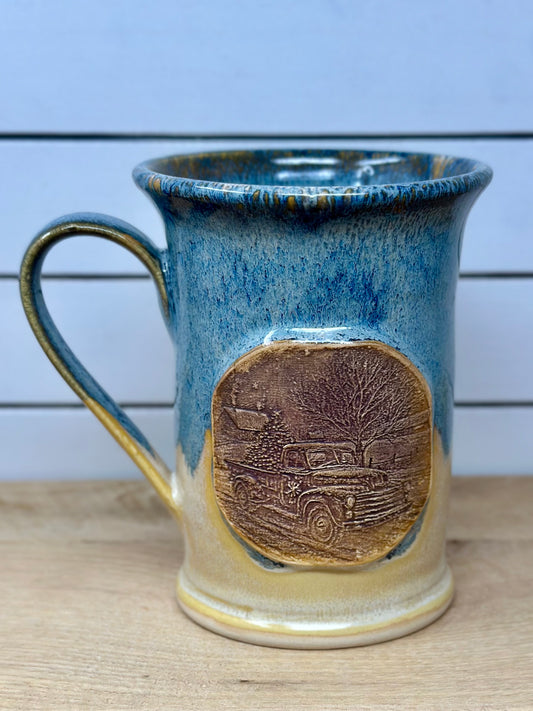 Vintage Truck Logo Mug