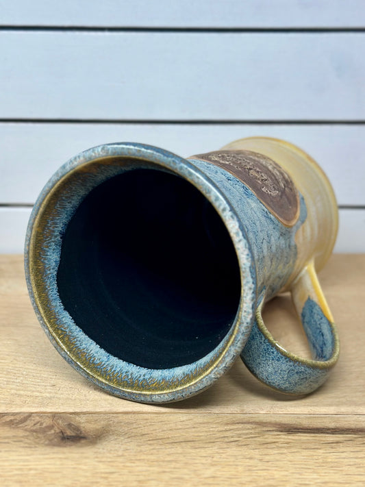 Vintage Snow Globe Logo Mug