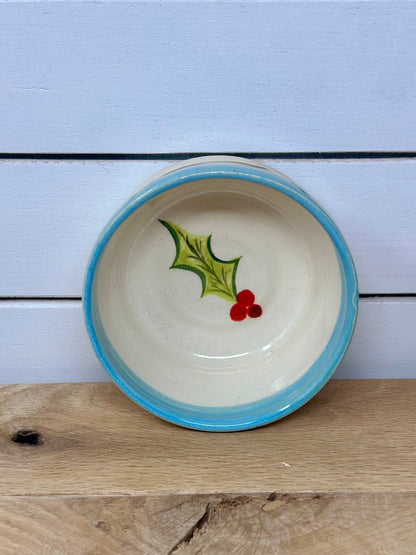 Holly Trinket Dish