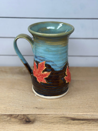 Autumn Leaf Logo Mug
