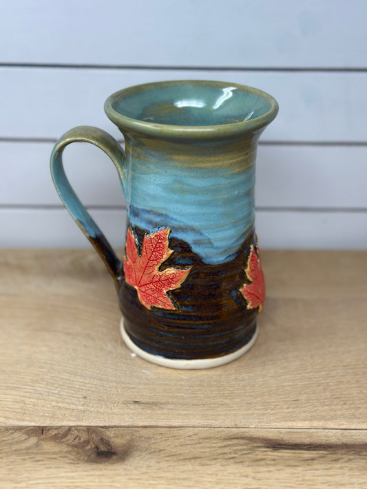 Autumn Leaf Logo Mug
