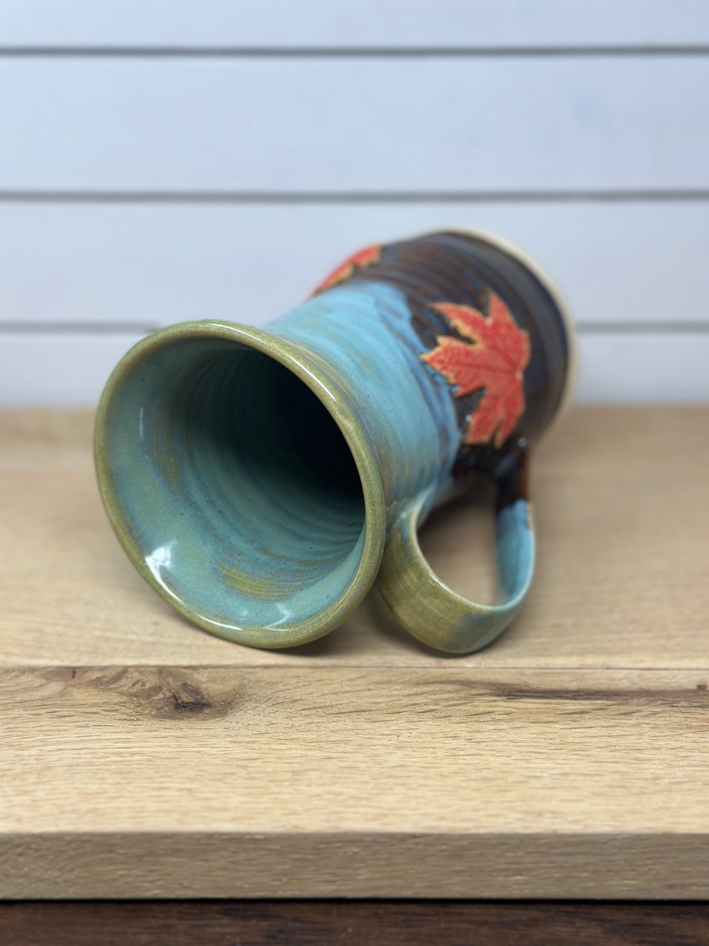 Autumn Leaf Logo Mug