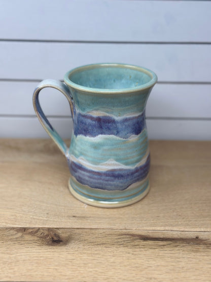 Indigo Waves Mug