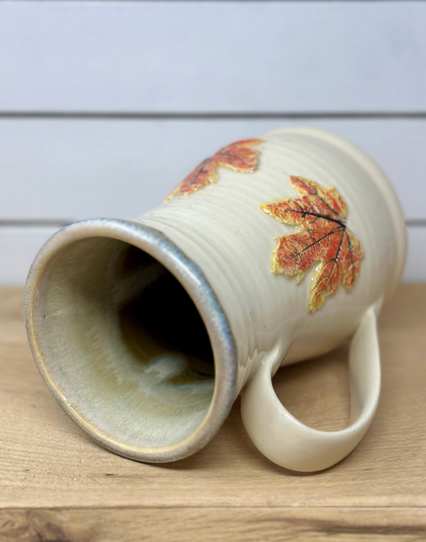Autumn Leaf Logo Mug